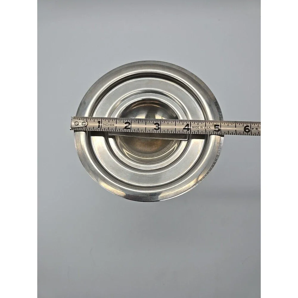 VTG 18-8 Stainless Steel Container w/ Lid Royal Ind Chicago Made in Korea